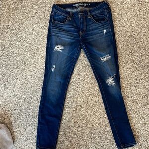 American Eagle Outfitters Women's Blue Jeans
